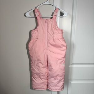 Carter's Pink Snow Bib